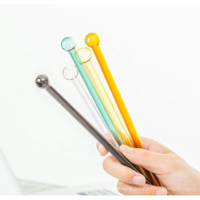 custom colored glass straws glass milk coffee straws